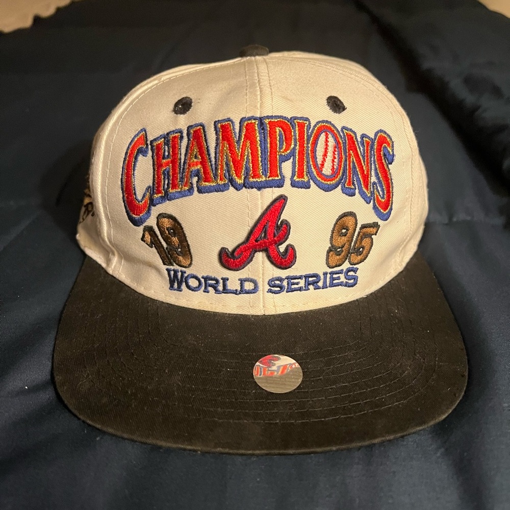 1995 Braves World Series Champions Hat